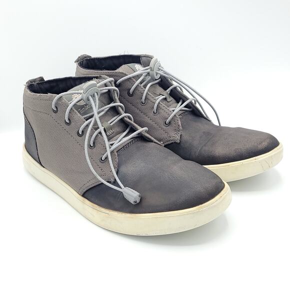 Timberland Davis Square  Leather Chukka Wheat Nubuck men\'s size 11 main image 6